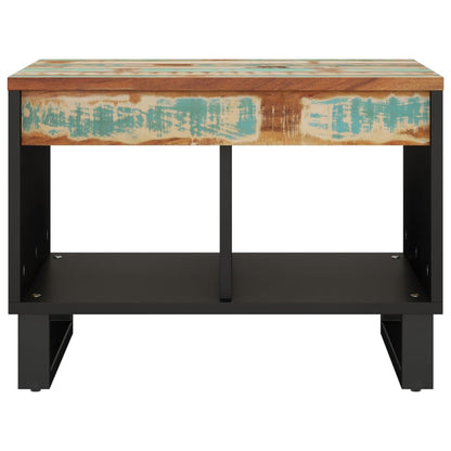 Mesa De Centro De Madera Maciza Reciclada 55x50x40 Cm_1