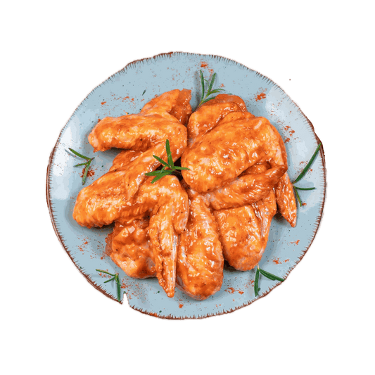 Alitas De Pollo Pastoreado Adobadas Estilo Verato. Paquete de 500 gr._0