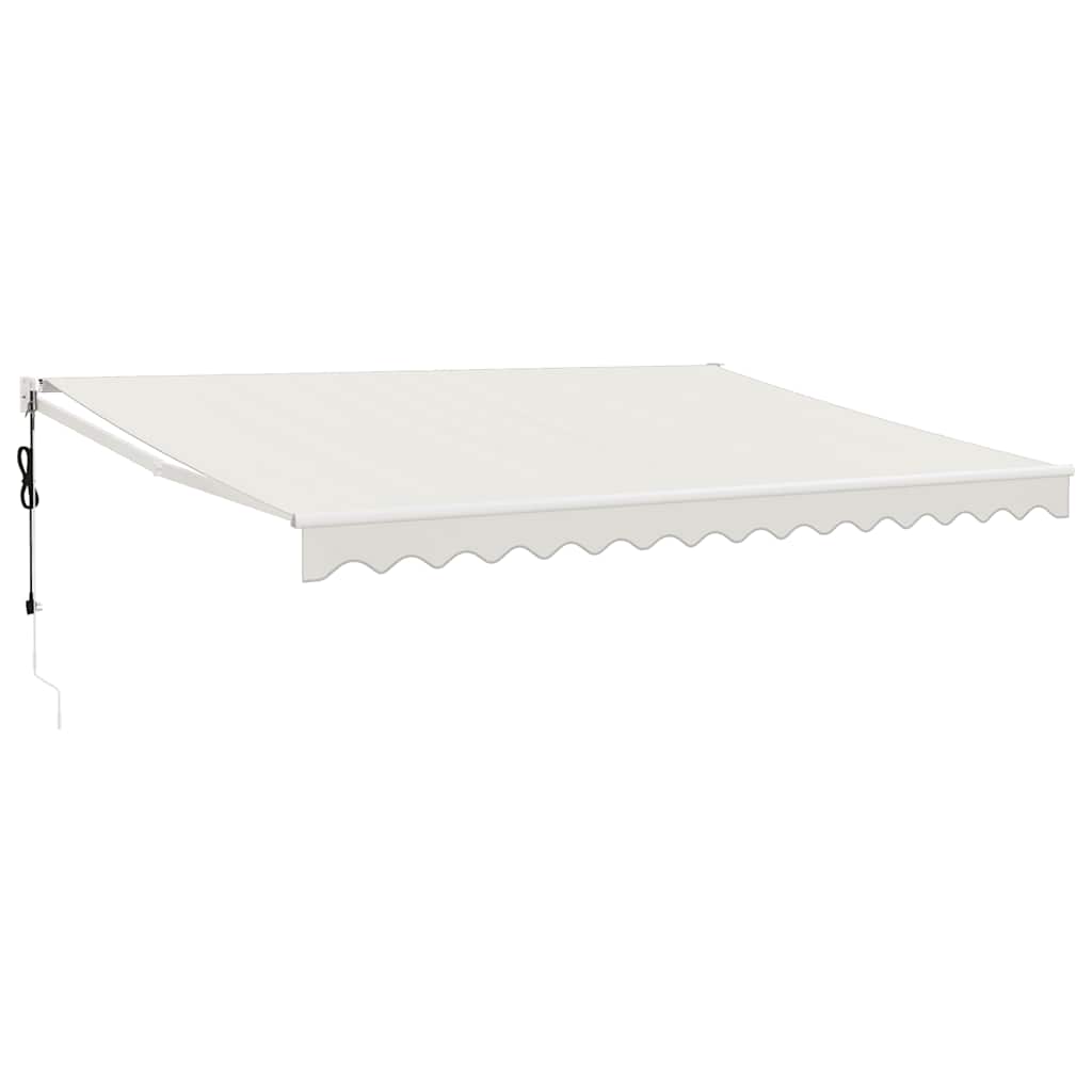 Toldo Retráctil Automático Color Crema 4x3 M_0