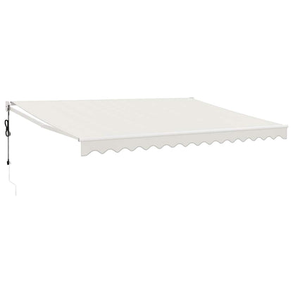 Toldo Retráctil Automático Color Crema 4x3 M_0