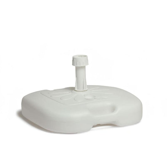 Base Sombrilla Ligera Abs 20 Litros Blanca_0