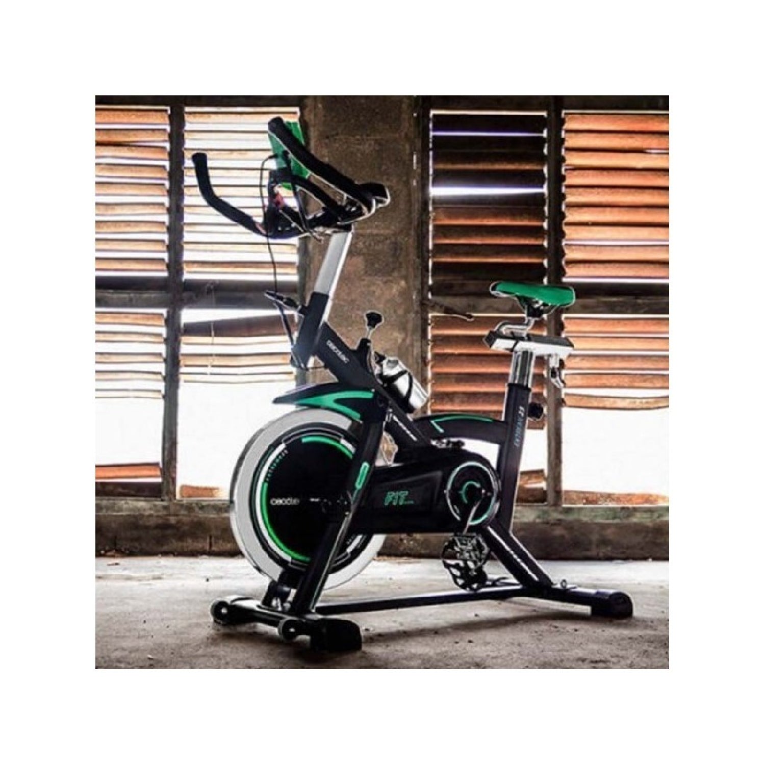 Cecotec Bicicleta Estática Profesional Con Volante De Inercia De 25 Kg Extreme 25. Sistema Silence Fit Pulsómetro Manill_1
