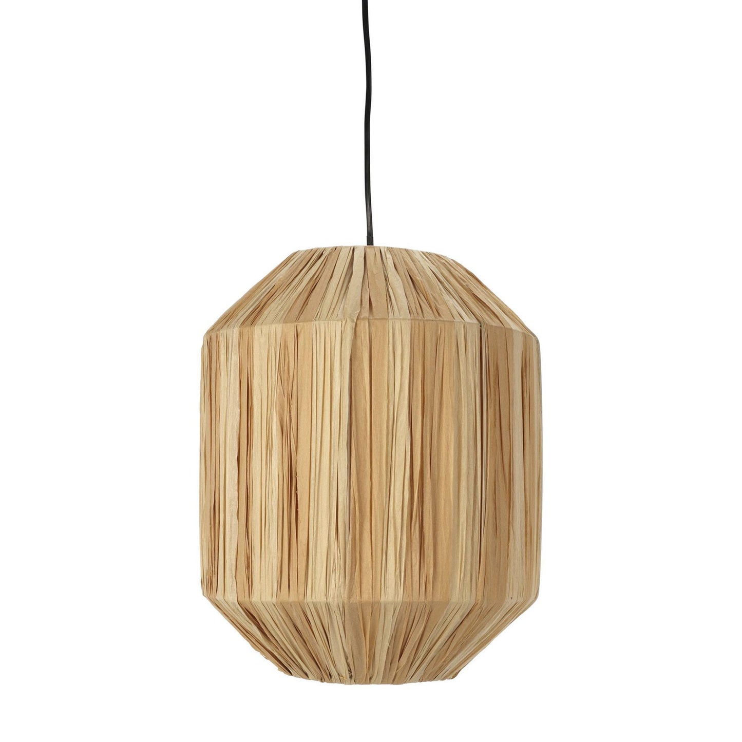 Well Home Lámpara Colgante De Papel Tejido Ø29x37cm_0