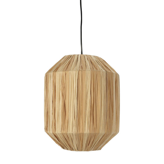 Well Home Lámpara Colgante De Papel Tejido Ø29x37cm