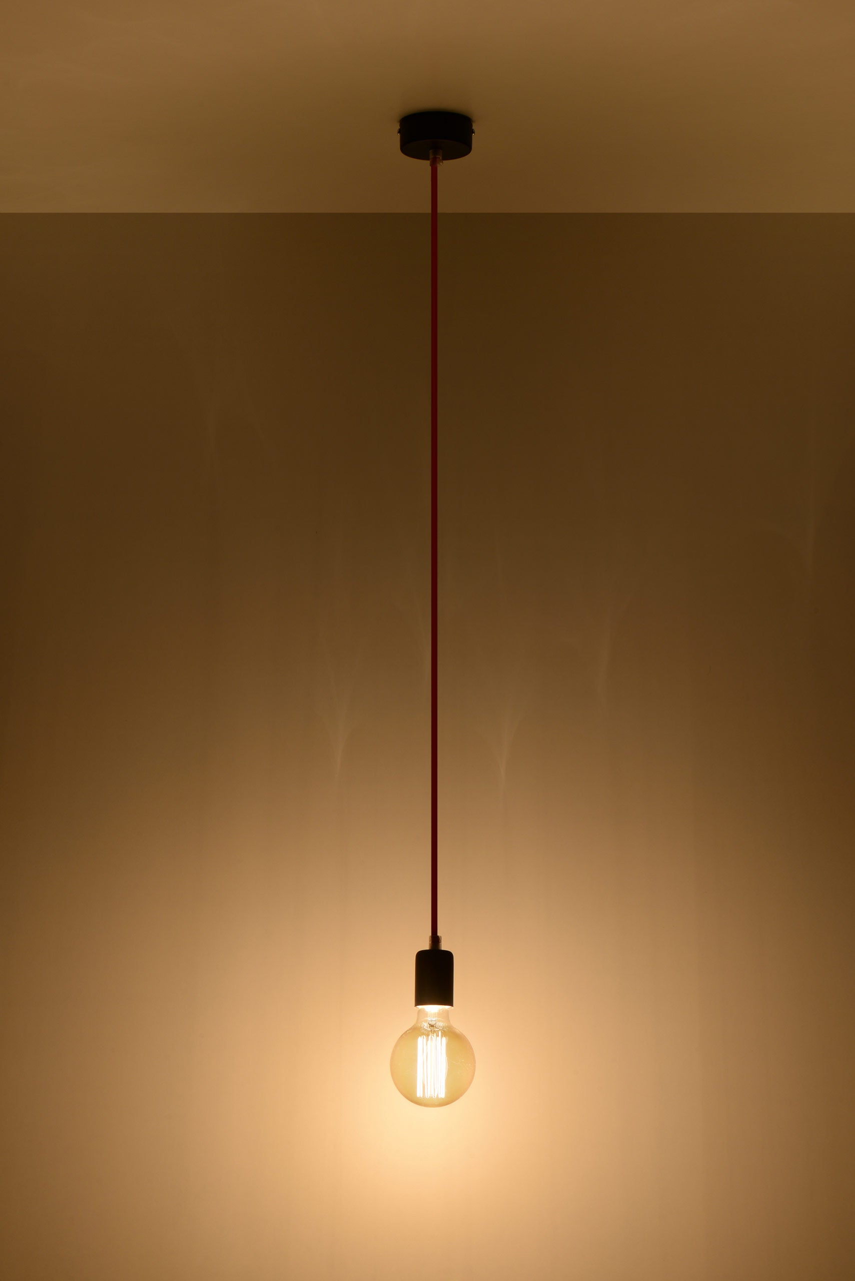 Lámpara De Techo Edison Amarillo, E27_4