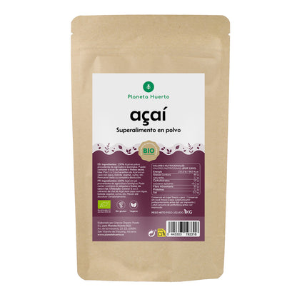 Açaí en polvo ECO Planeta Huerto 1 kg