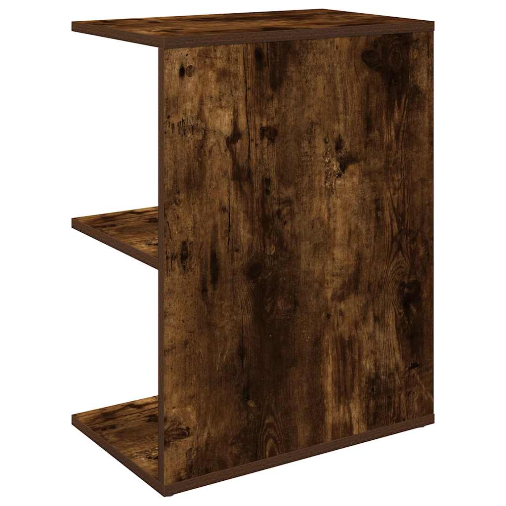 Mesita De Noche Madera De Ingeniería Ahumado Roble 46,5x29x61cm_4