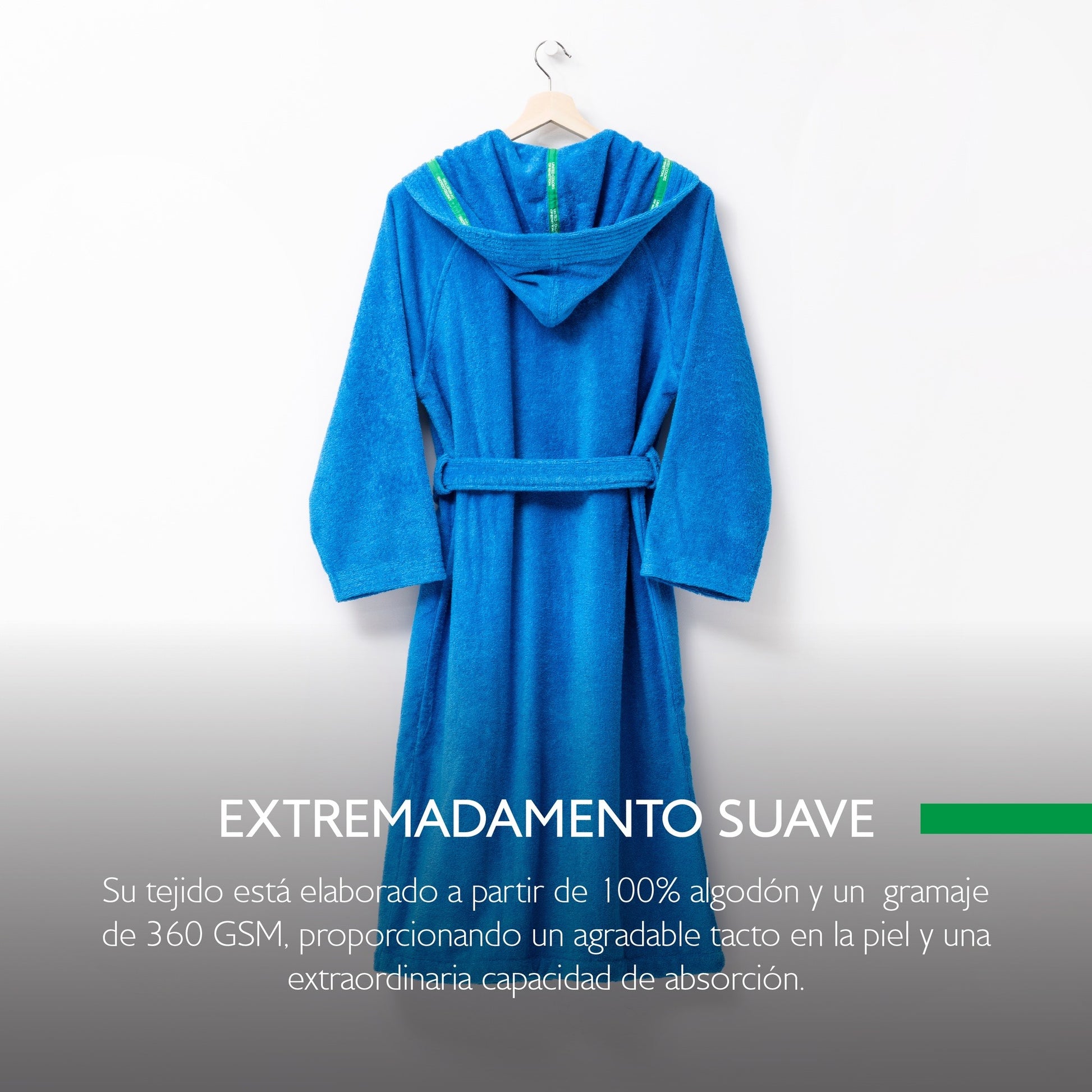 Pack De 2 Albornoces Con Capucha Benetton_3