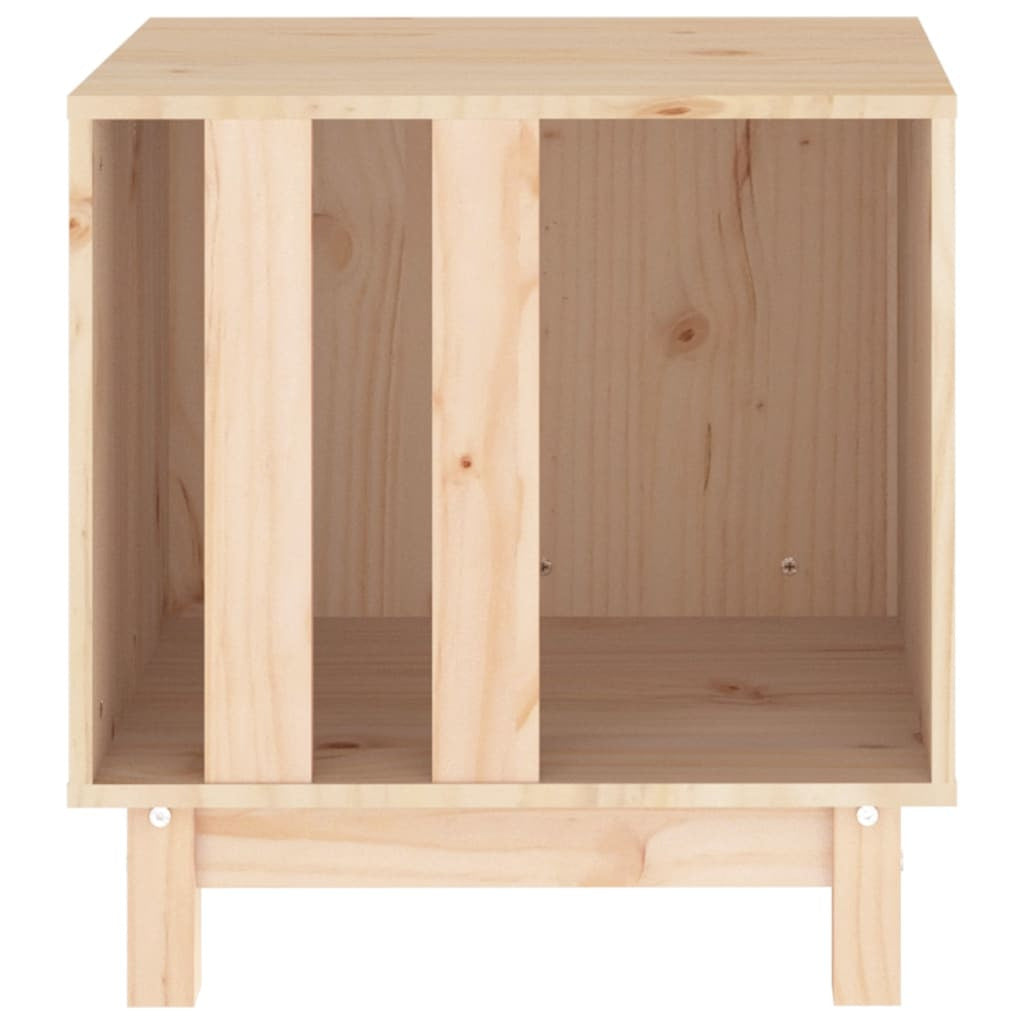 Vidaxl Caseta Para Perros Madera Maciza De Pino 50x40x52 Cm_4