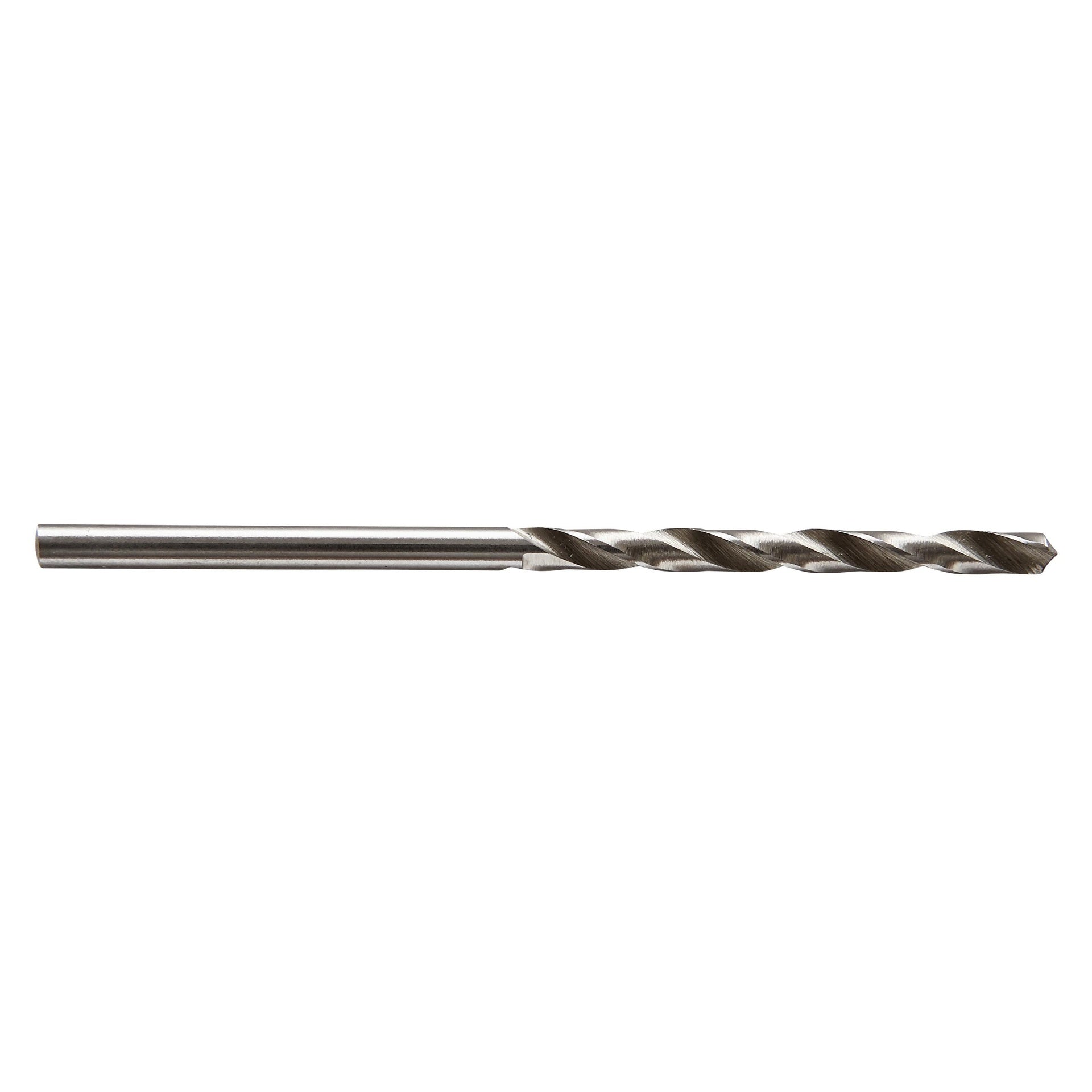 3 Brocas espirales HSS rectificadas con vástago redondo para metal Wolfcraft Ø 3,0 mm