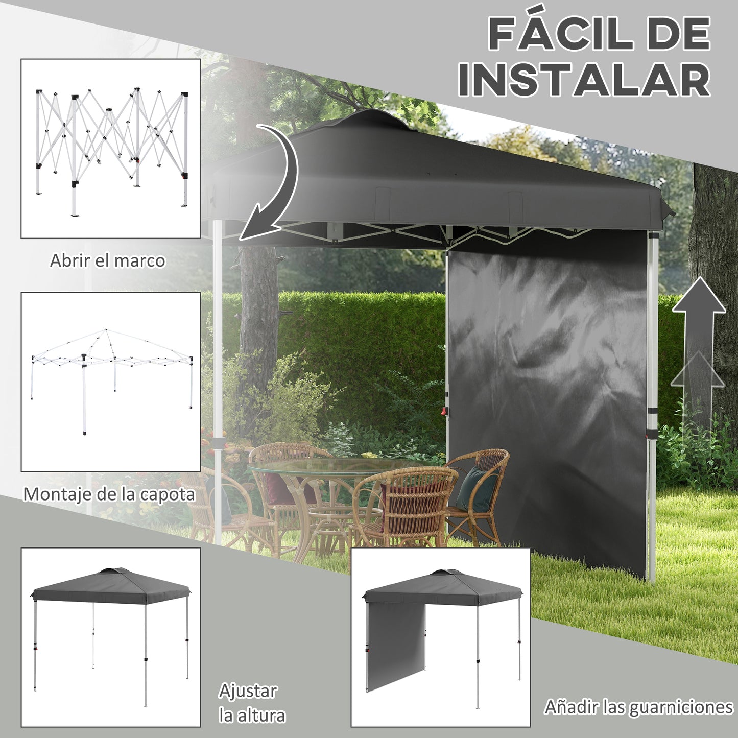 Outsunny Carpa Plegable 2_3