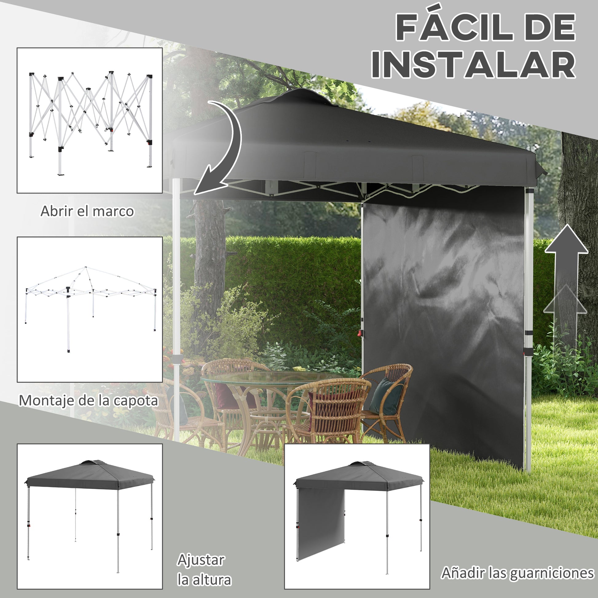 Outsunny Carpa Plegable 2_3