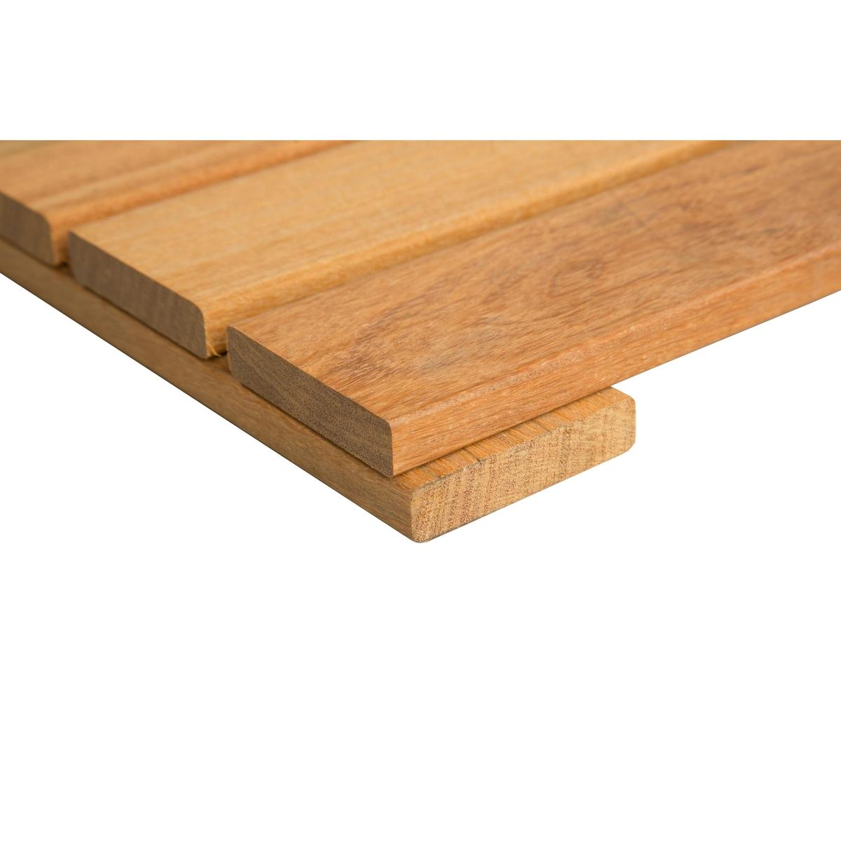 Pack 6 Baldosas de madera tropical 30 x 30 Dioco