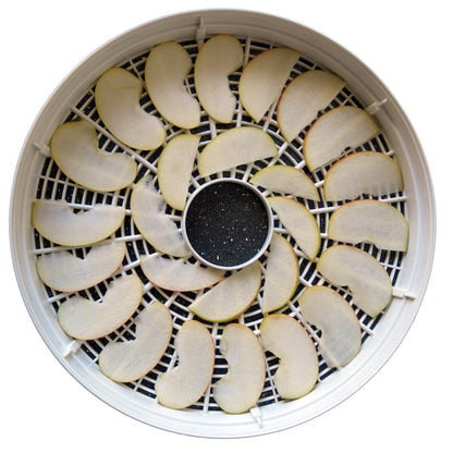 Deshidratador Alimentos, 5 Bandejas, Seca Frutas, Verduras, Carne, Hierbas, Sin Bpa Mpm Msg-01 Blanco