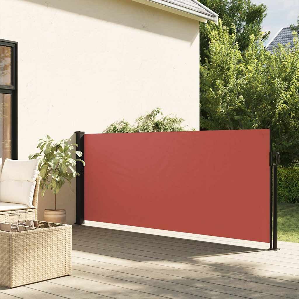 Vidaxl Toldo Lateral Retráctil Terracota 117x300 Cm_1