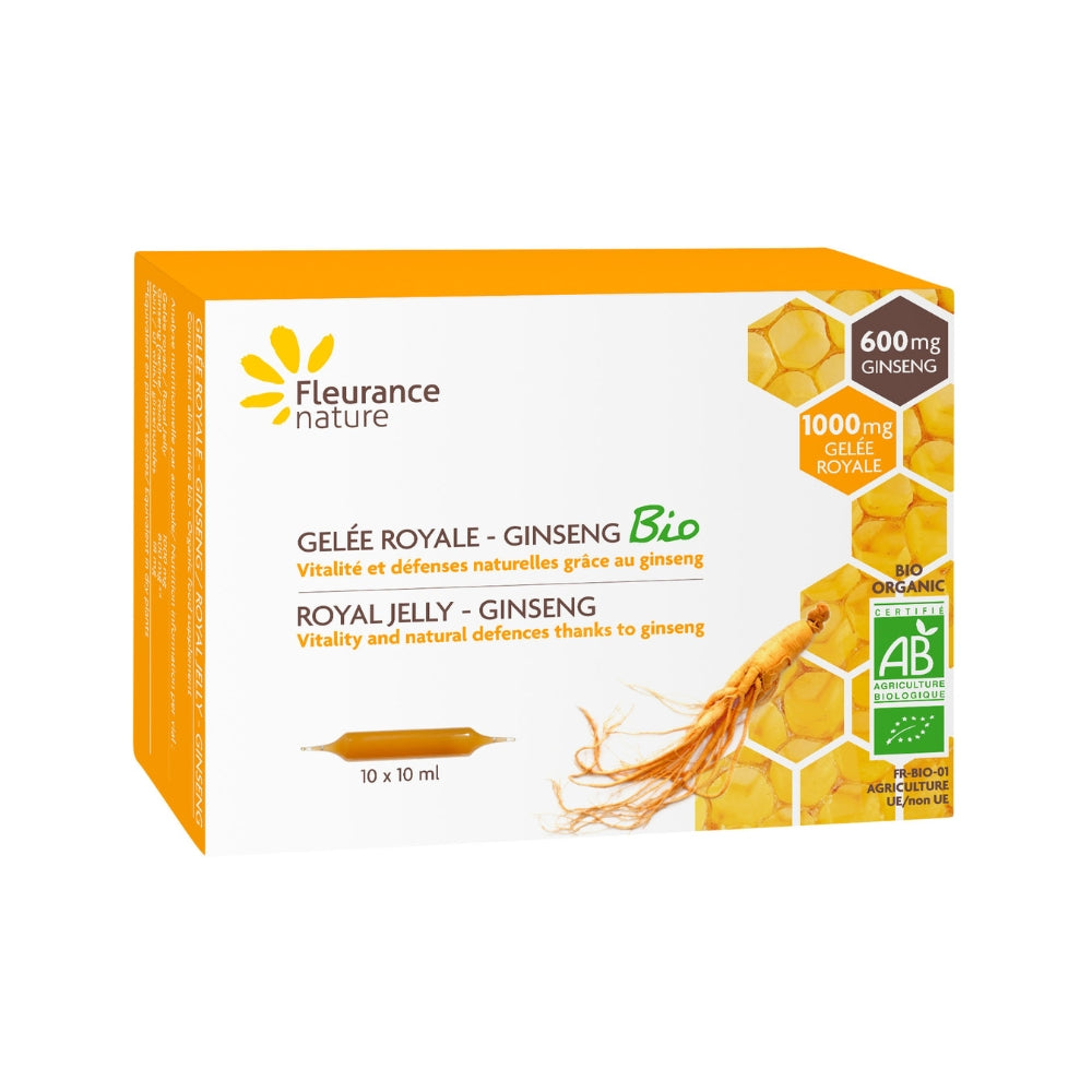 Ampollas Jalea Real – Ginseng Eco Fleurance Nature 10 Ampollas_0