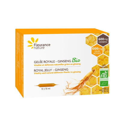 Ampollas Jalea Real – Ginseng Eco Fleurance Nature 10 Ampollas_0