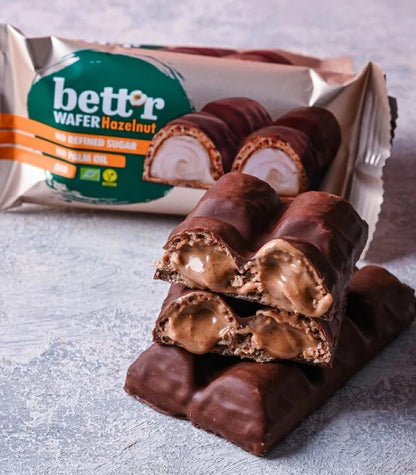 Caja De Barquillos De Chocolate Relleno De Avellana Bett’r 33g Bio_2