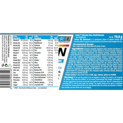 Performance Vitamin Max 60 Tab