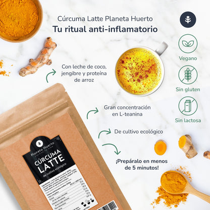 Cúrcuma Latte ECO Planeta Huerto 200 g