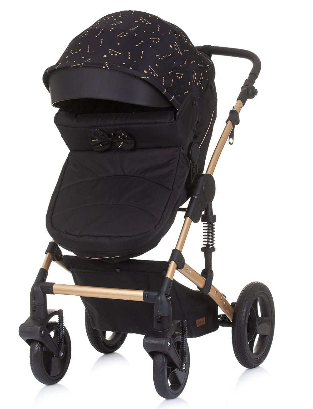 Carrito De Bebé Camea Dúo Convertible Con Bolso Ebony_2