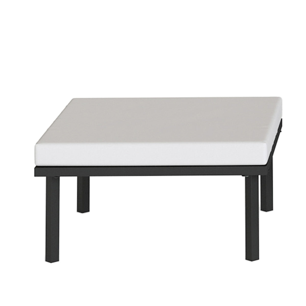 Muebles De Jardín Outsunny Metal, Poliéster Gris Claro 116x60.5x64 Cm_4