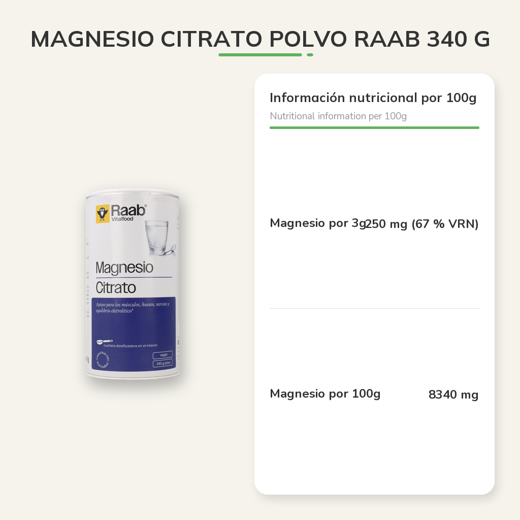 Información nutricional