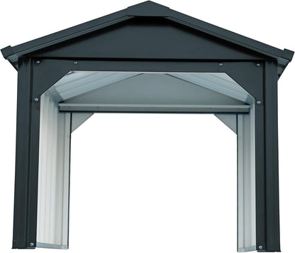 Duramax - Caseta Cobertizo Jardín - Roboshed  - Metal - Color Gris Antracita_3