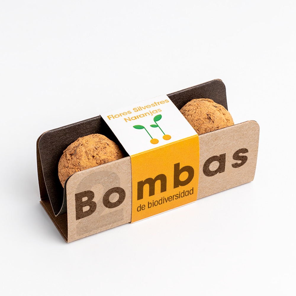 Bombas De Biodiversidad (flores Silvestres Naranjas)_0