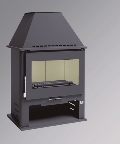 BRICOSOL Estufa de leña FM Modelo M-300 Sin Turbina Interior Vermiculita_0