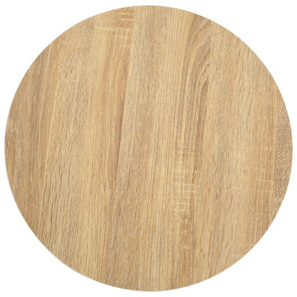 Mesa De Bistró Mdf Marrón Claro 40 Cm_0