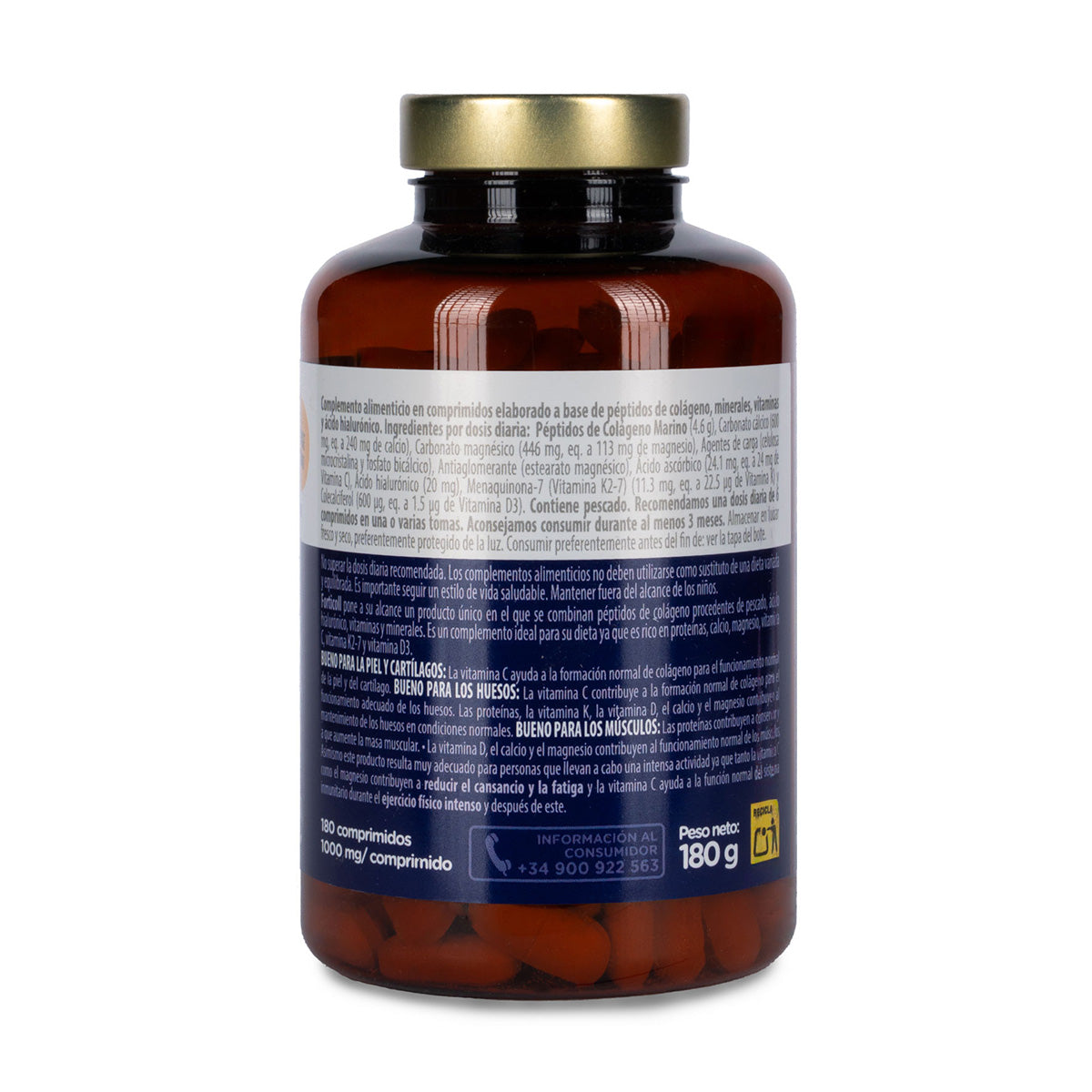 Colágeno Marino Forticoll, 180 comprimidos