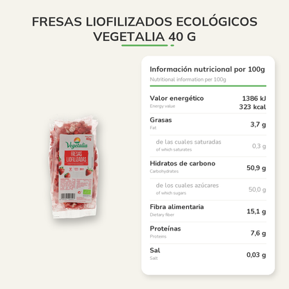 Información nutricional