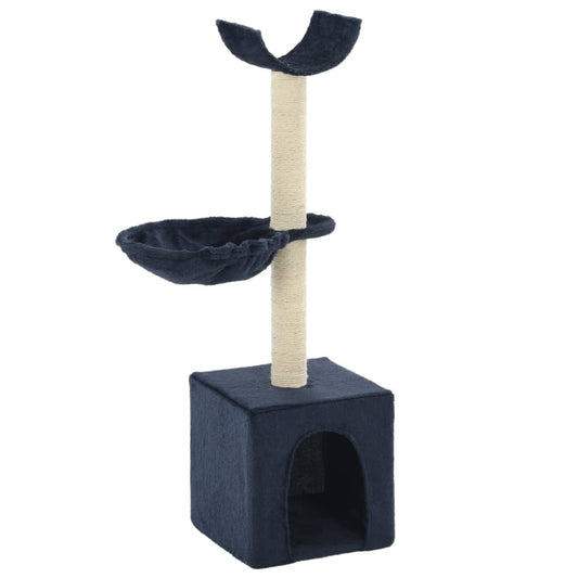 Vidaxl Rascador Para Gatos Con Poste De Sisal 105 Cm Azul_0