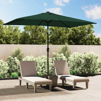 Vidaxl Sombrilla Rectangular Verde 200x300 Cm_1