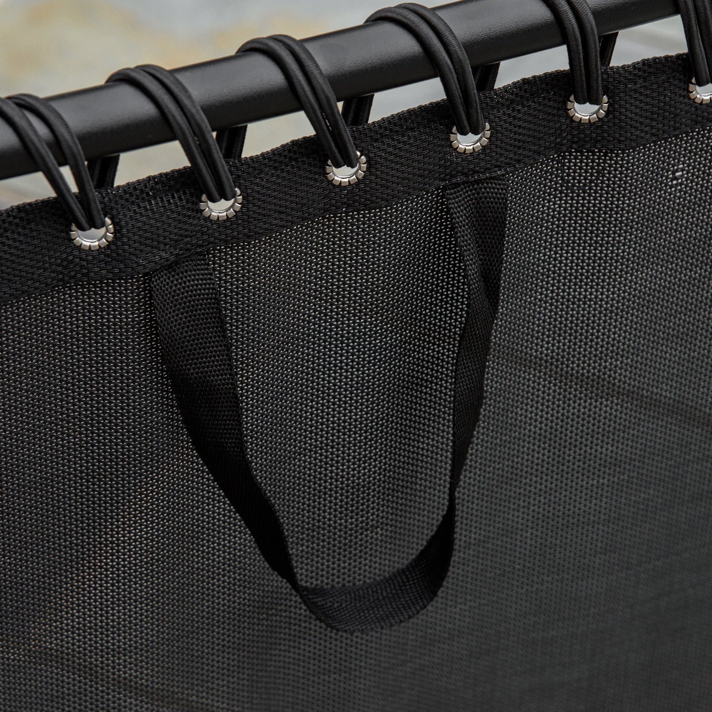 Outsunny Tumbona Plegable Y Ajustable De 4 Posiciones Con Sistema De Cordones_3