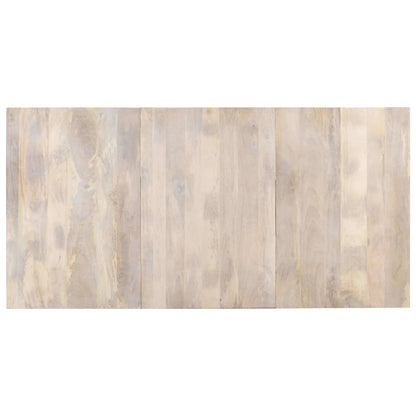 Mesa De Comedor De Madera Maciza De Mango 180x90x76 Cm_2