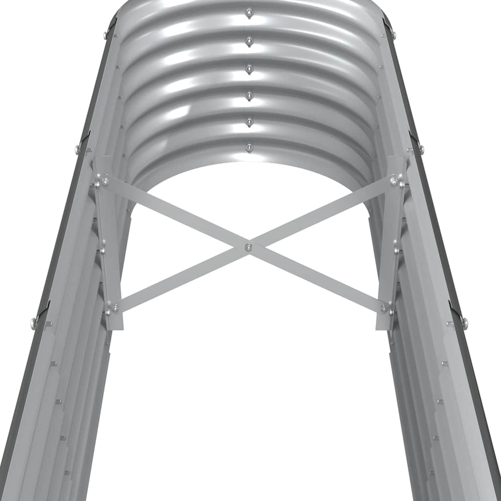 Jardinera Arriate Acero Galvanizado Antracita 260x40x36 Cm_4