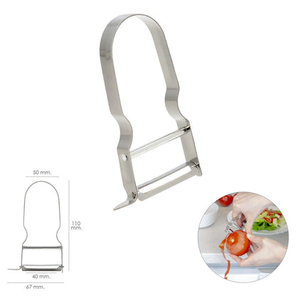Pelador De Tomates Acero Inoxidable 6,7 X 11cm.