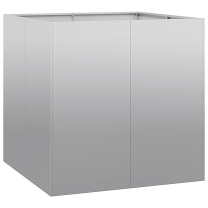 Jardinera 80x80x80 Cm De Acero Galvanizado_0
