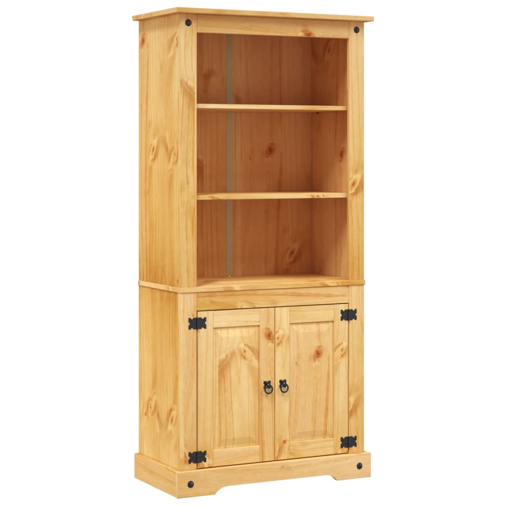 Aparador Corona Range De Pino Mexicano 80x40x170 Cm_1