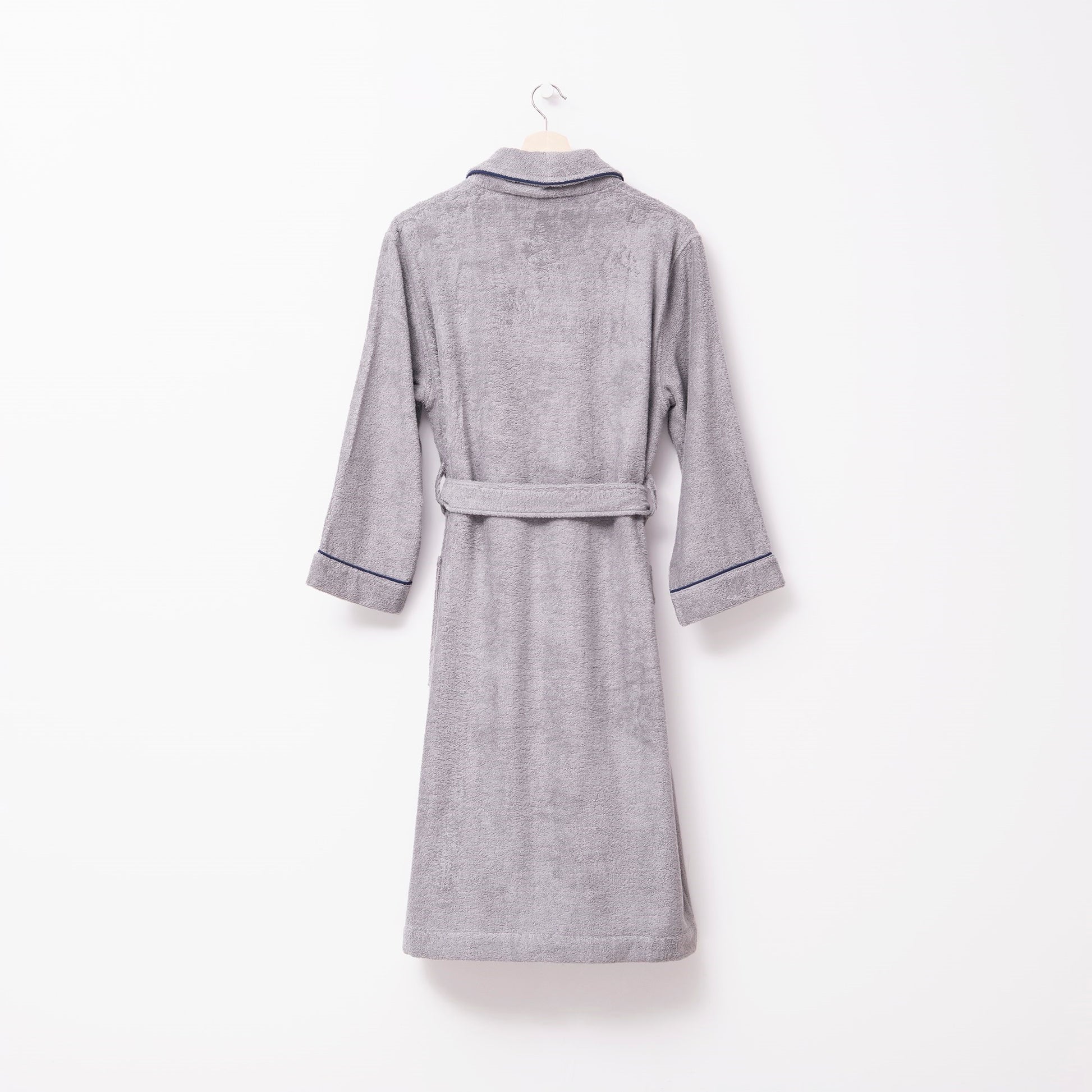 Albornoz S/m 100% Algodón 360gsm Gris Scalpers Home_3