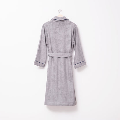Albornoz S/m 100% Algodón 360gsm Gris Scalpers Home_3