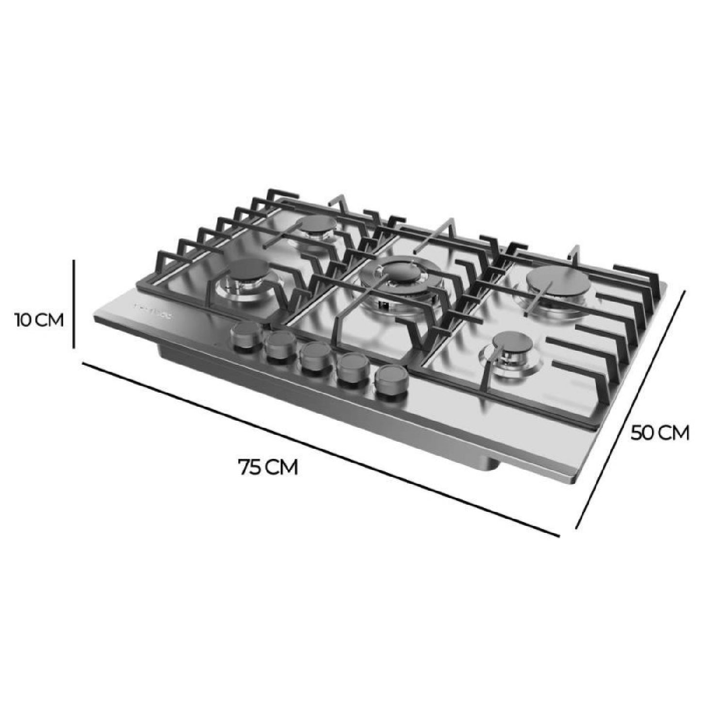 Cecotec Placa De Gas Bolero Squad G 5200f Inox_3