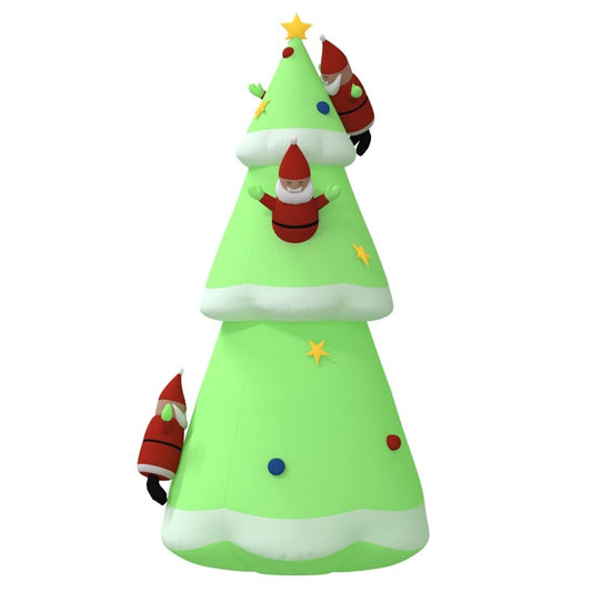 Vidaxl Árbol De Navidad Hinchable Con Led 500 Cm_0