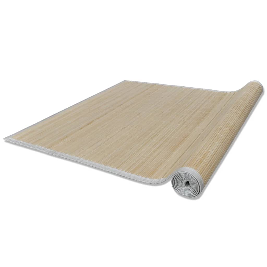 Vidaxl Alfombras Rectangulares De Bambú Natural 2 Unidades 120x180 Cm_5