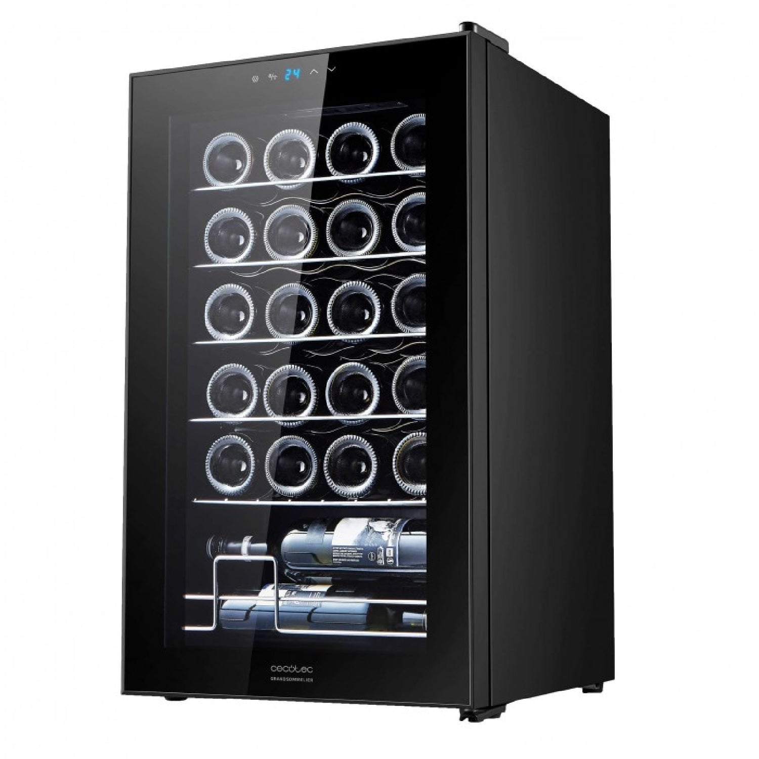 Cecotec Vinoteca Bolero Grandsommelier 2450 Black Compressor_0