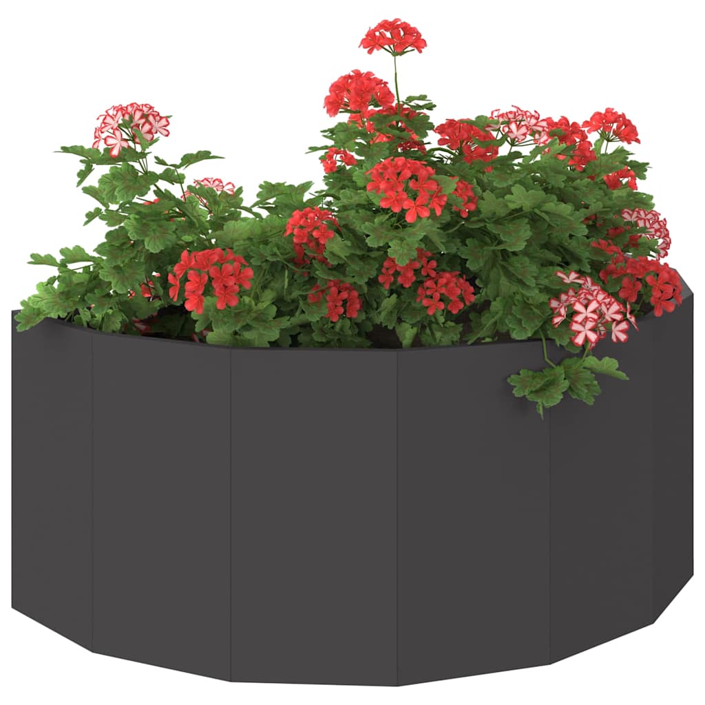Jardinera Negro 90 X 45 X 35 Cm Acero_2