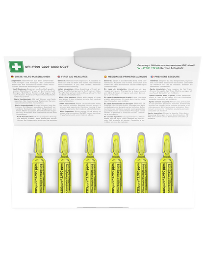 Aquarius Pro Life - Cdspure : Solución De Dióxido De Cloro 6x5ml En Ampollas De Vidrio