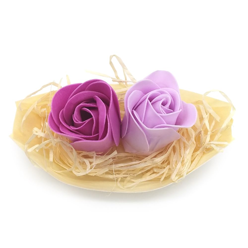 10 Barcas Con Flores Para Regalo Invitados (lavanda) - Rosas De Jabón Para Baño Aromático. Detalle Original Para Eventos_2